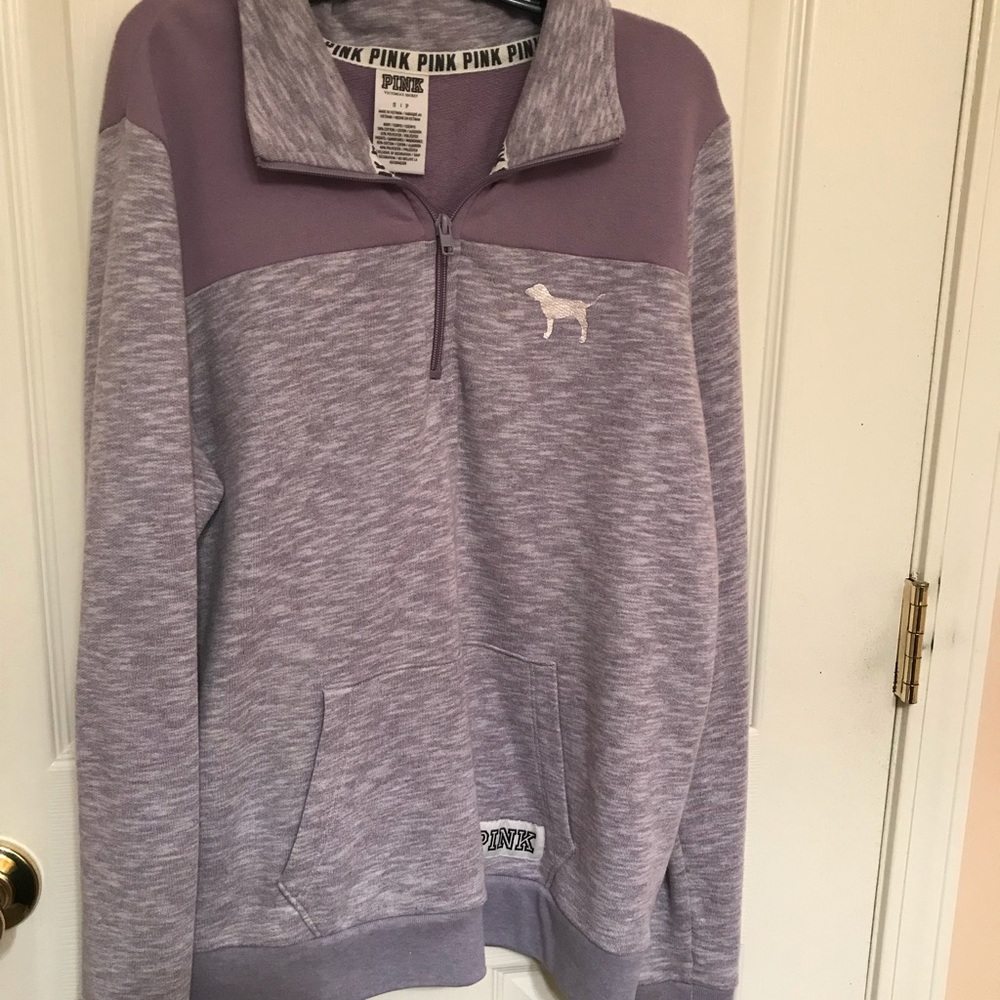 PINK quarter zip jacket